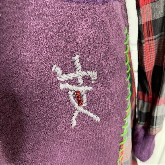 Bohemian Style “mixed” texture sweater dress‎ - Picture 4 of 11